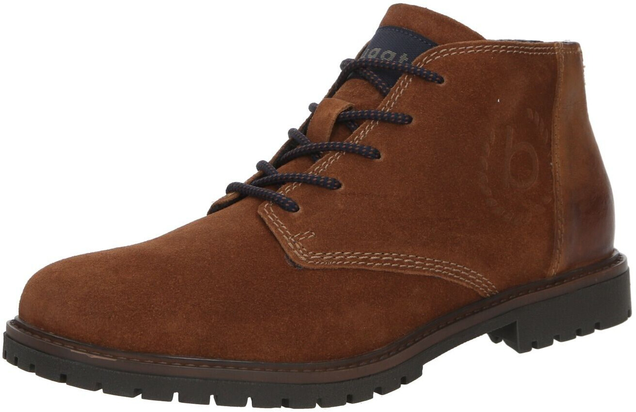 Bugatti Lace-up 'Barrack' cognac