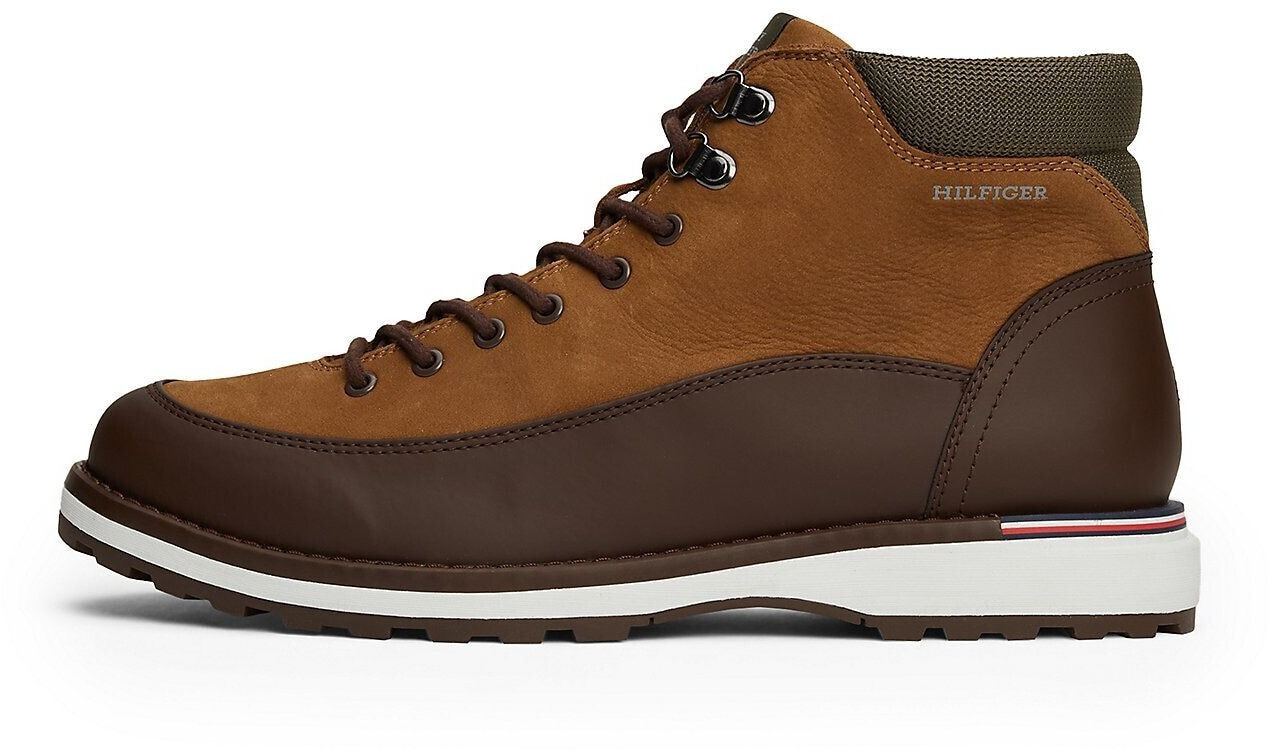 Tommy Hilfiger Lace-up shoes Corporate Outdoor Nubuck FM0FM05190 brown