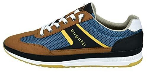 Bugatti 321-A3A01 Men's Lace-up Shoes cognac blue