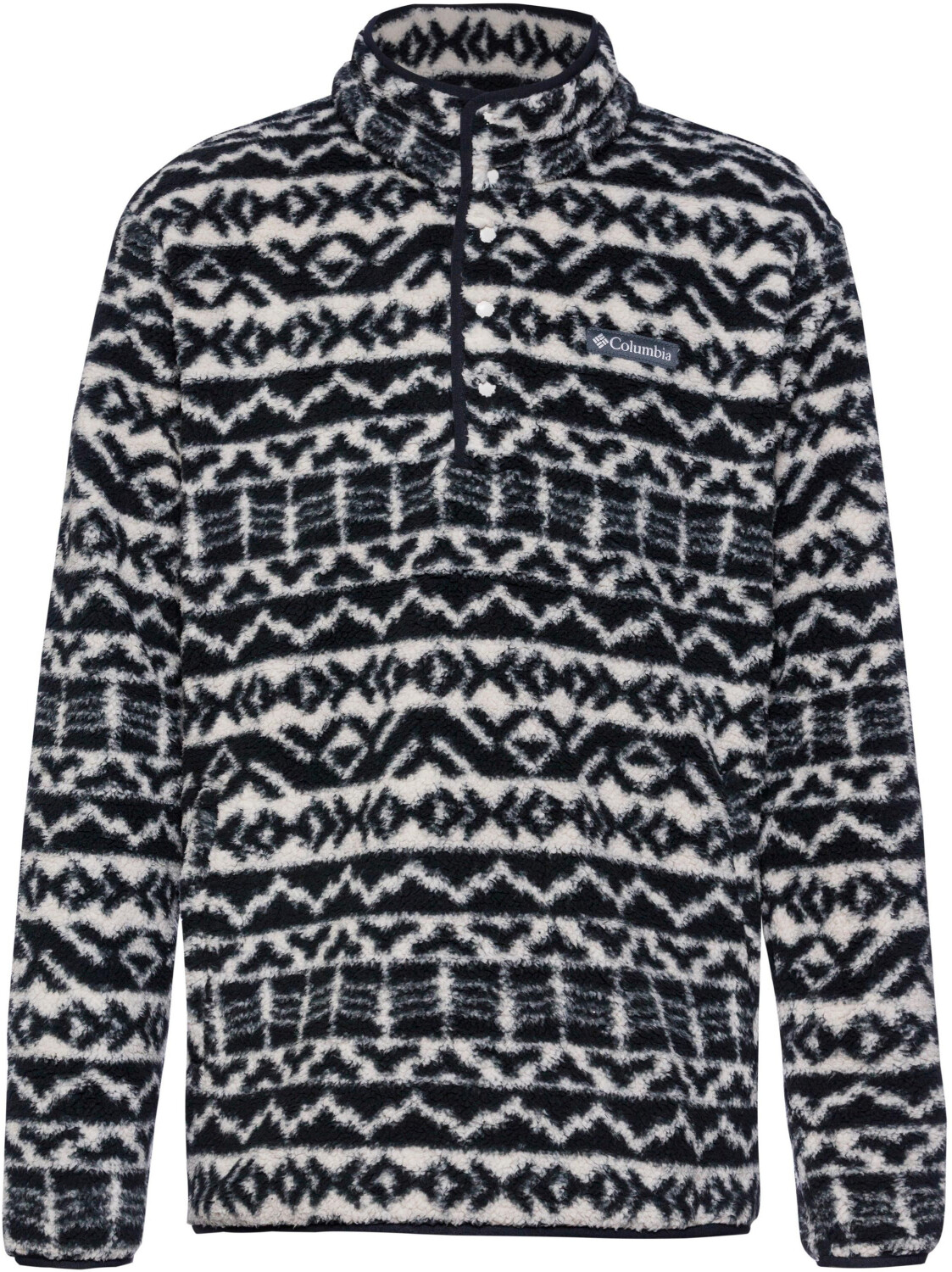 Columbia Rugged Ridge™ III Sherpa Half Snap Fleece (2097811) dark stone madras tonal