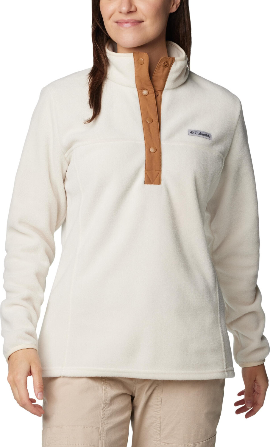 Columbia Benton Springs Half Snap™ Pullover (2085651) chalk camel brown