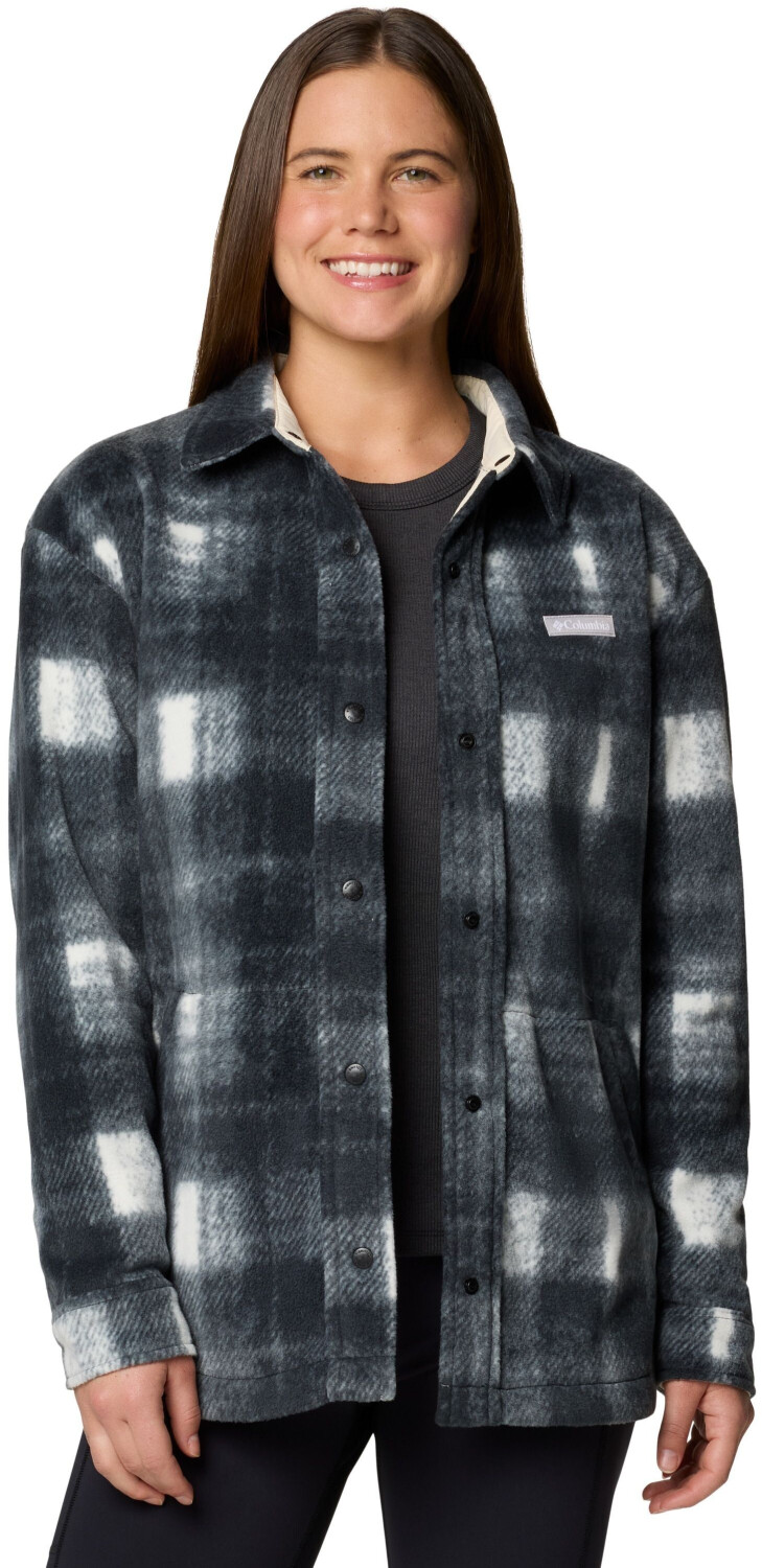 Columbia Benton Springs™ Fleece Shirt Jacket (2085661) Chalk Omblur Tonal