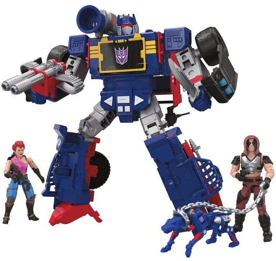 Hasbro Transformers x G.I. Joe Dreadnok Thunder Machine with Zarana & Zartan (F7138)