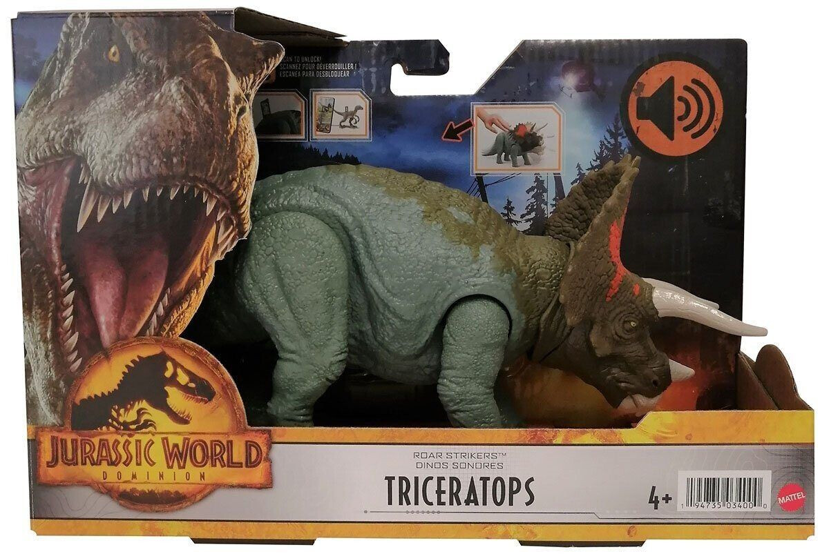 Mattel Jurassic World Dominion Triceratops HDX40 au meilleur prix sur idealo