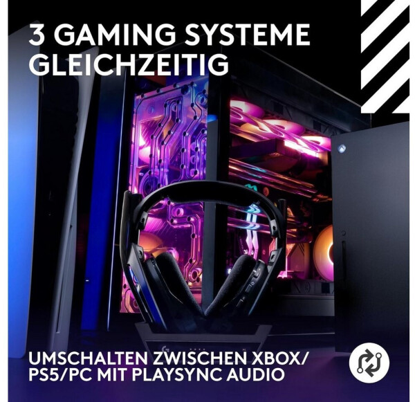 Logitech G Astro A50 LIGHTSPEED schwarz, Bild 2