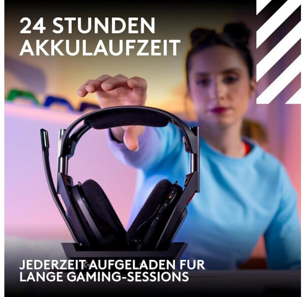 Logitech G Astro A50 LIGHTSPEED schwarz, Bild 8
