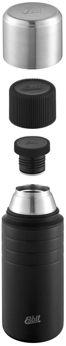 Esbit Majoris with cup drinking bottle 1000ml stainless steel in polar blue