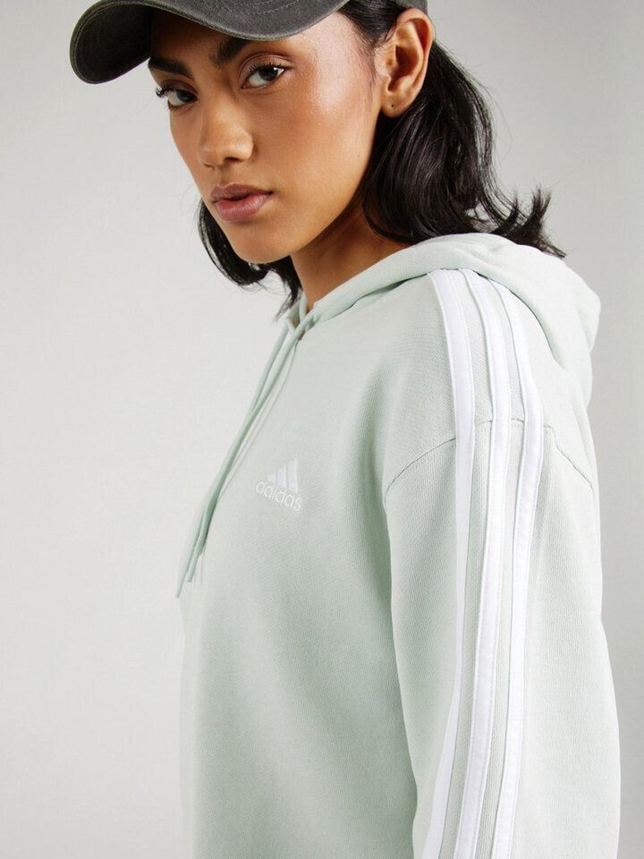Adidas mint green crop hoodie deals