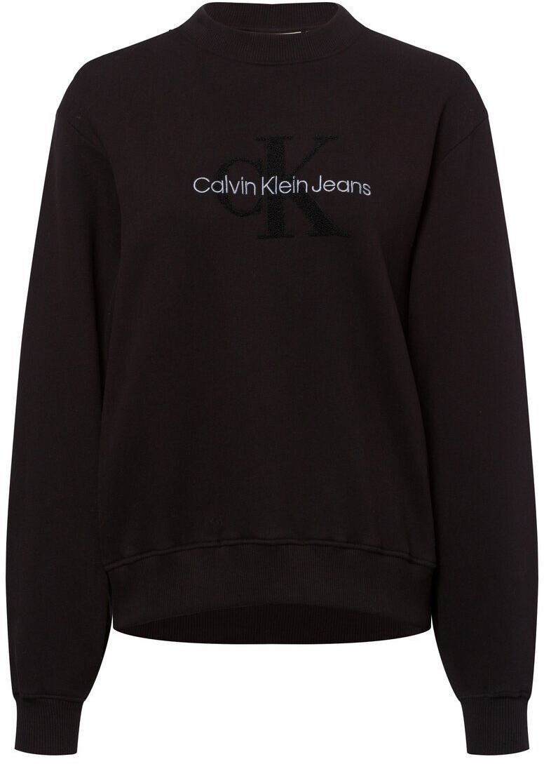 Calvin Klein Jeans Chenille Monologo Sweatshirt (J20J224652) black