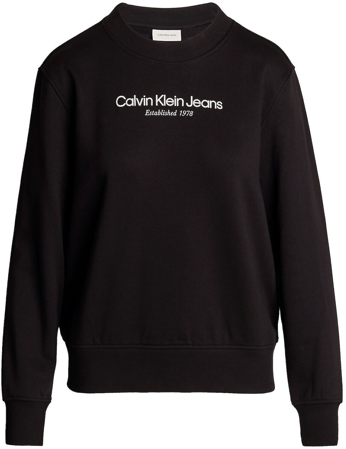 Calvin Klein Jeans Institutional Graphic Reg Cn Sweatshirt (J20J224913) black