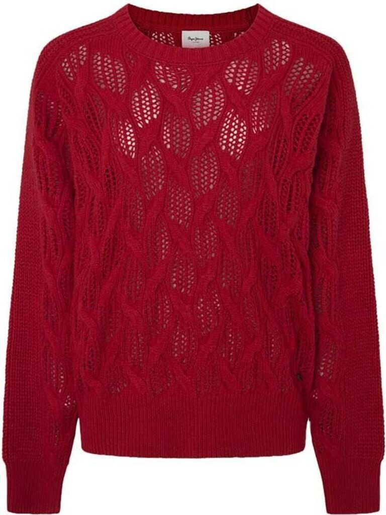 Pepe Jeans ISELA CREW NECK - Jersey De Punto - Black/negro