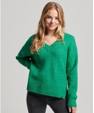Superdry v neck jumper discount