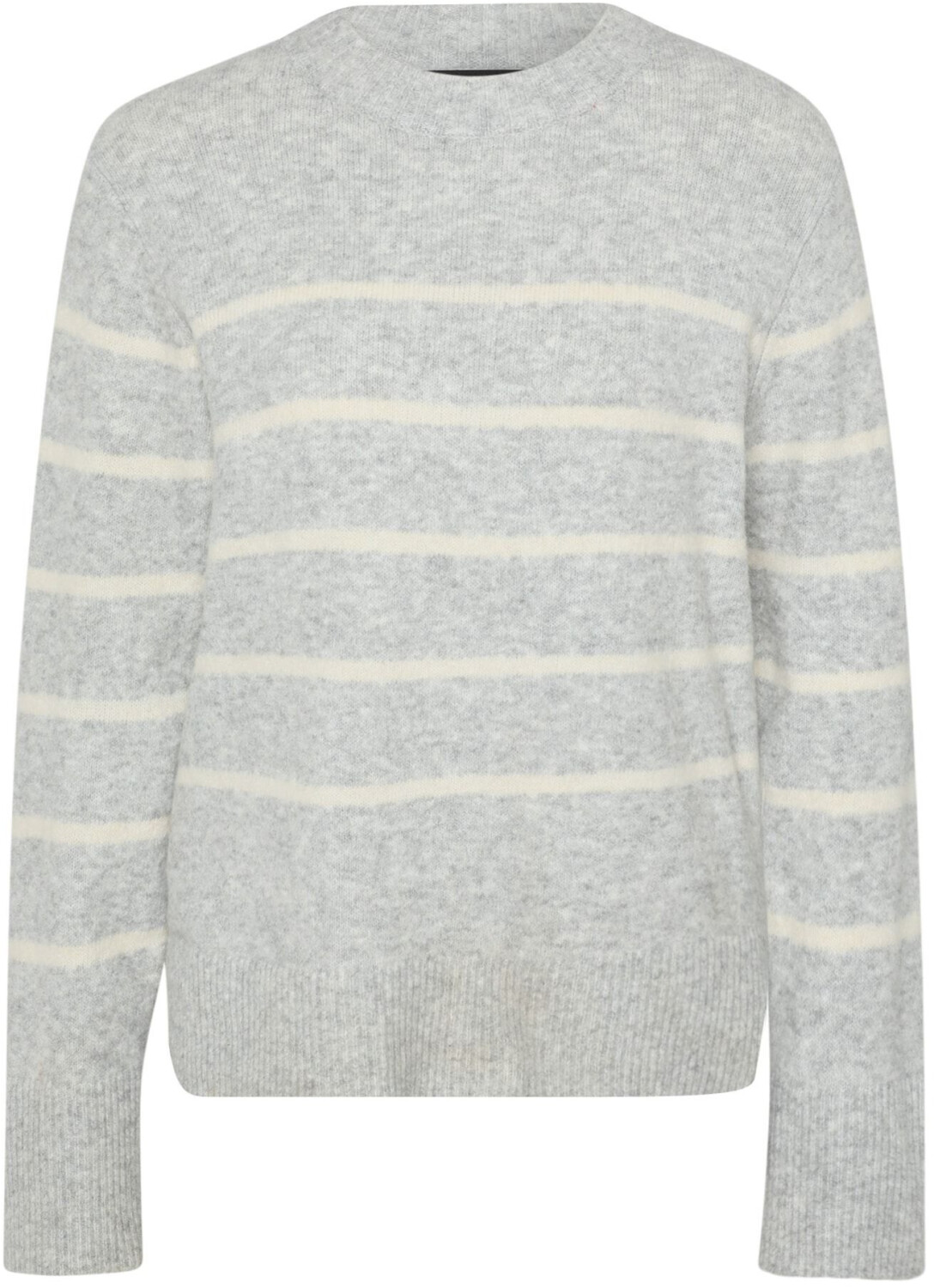 Vero Moda Flawless Pullover (10320487) LightGreyMelange/W.Birch