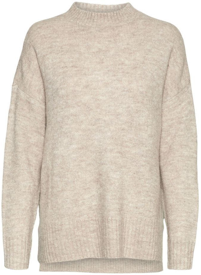 Vero Moda Lefile Oversize Boxy Pullover (10269229-Birch / Detail W Melange)