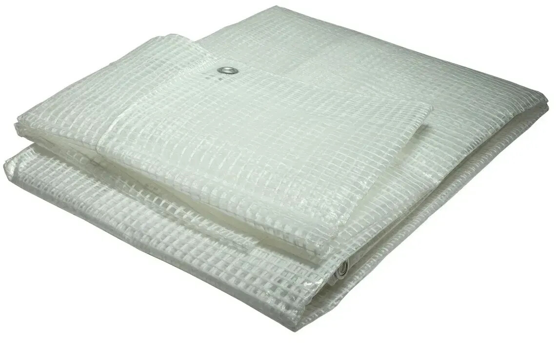 Tecplast Bâche plastique armée transparente 4 x 6 m