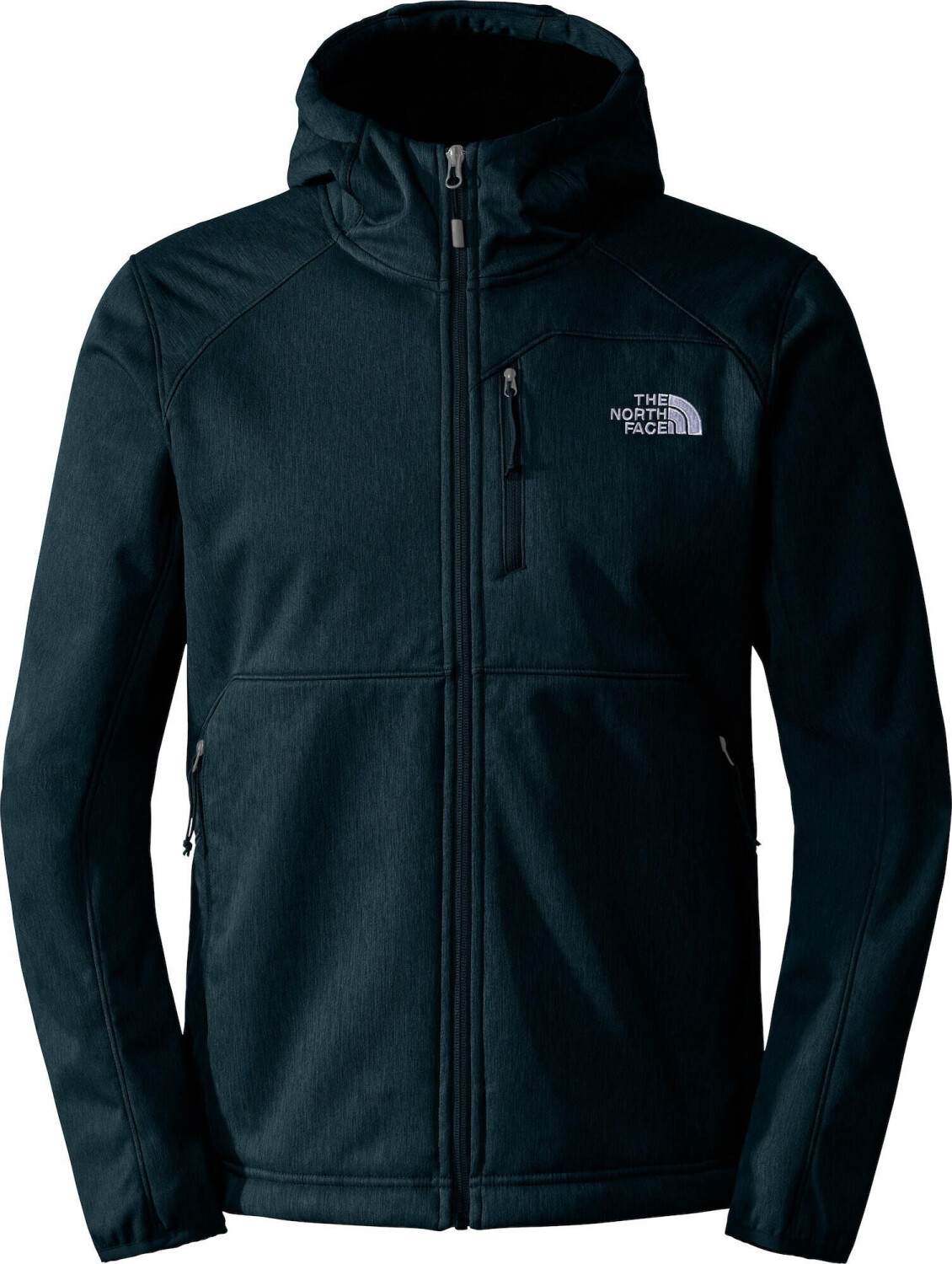 The North Face Men's Quest Hooded Softshell (NF0A3YFP) midnight petrol/dark heather
