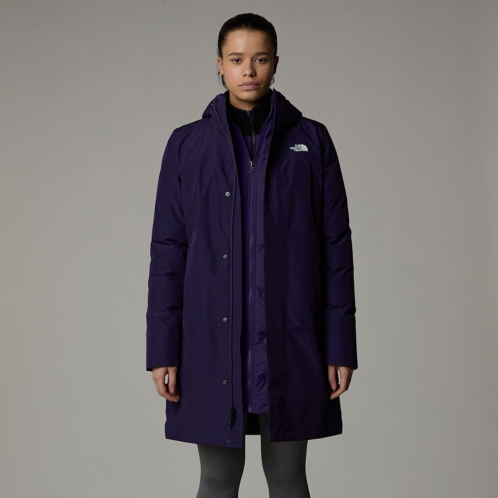The North Face Women's Suzanne Triclimate 3-in-1 Jacket 2.0 (NF0A89JM) eternal purple/smoked pearl