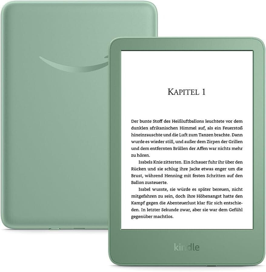 Amazon Kindle Green with Advertising (2024)