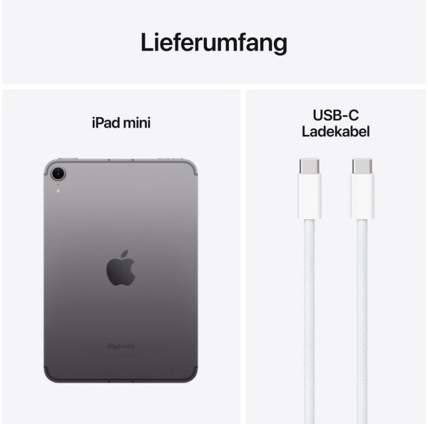 Apple iPad mini 128GB WiFi + 5G space grau (2024), Bild 8