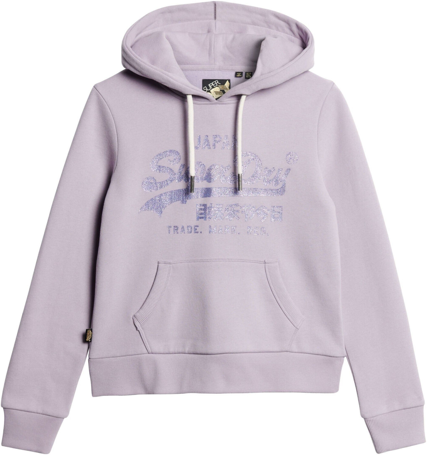 Superdry Metallic Vl Graphic Hoodie (W2012091A) wisteria purple