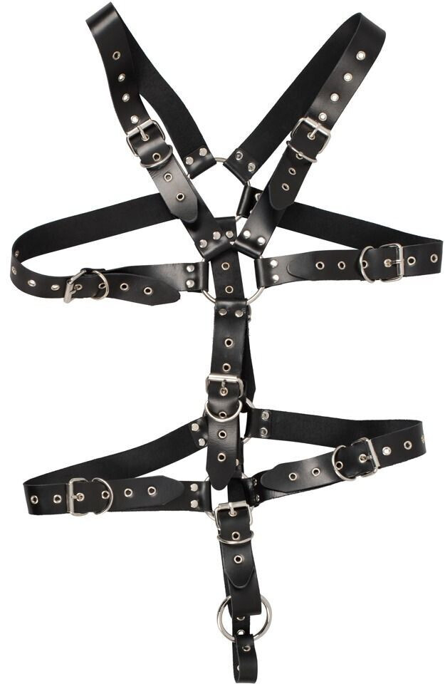 Zado Leather Harness black S-L