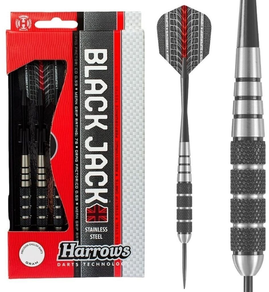 Harrows Steeldarts Black Jack 22g K