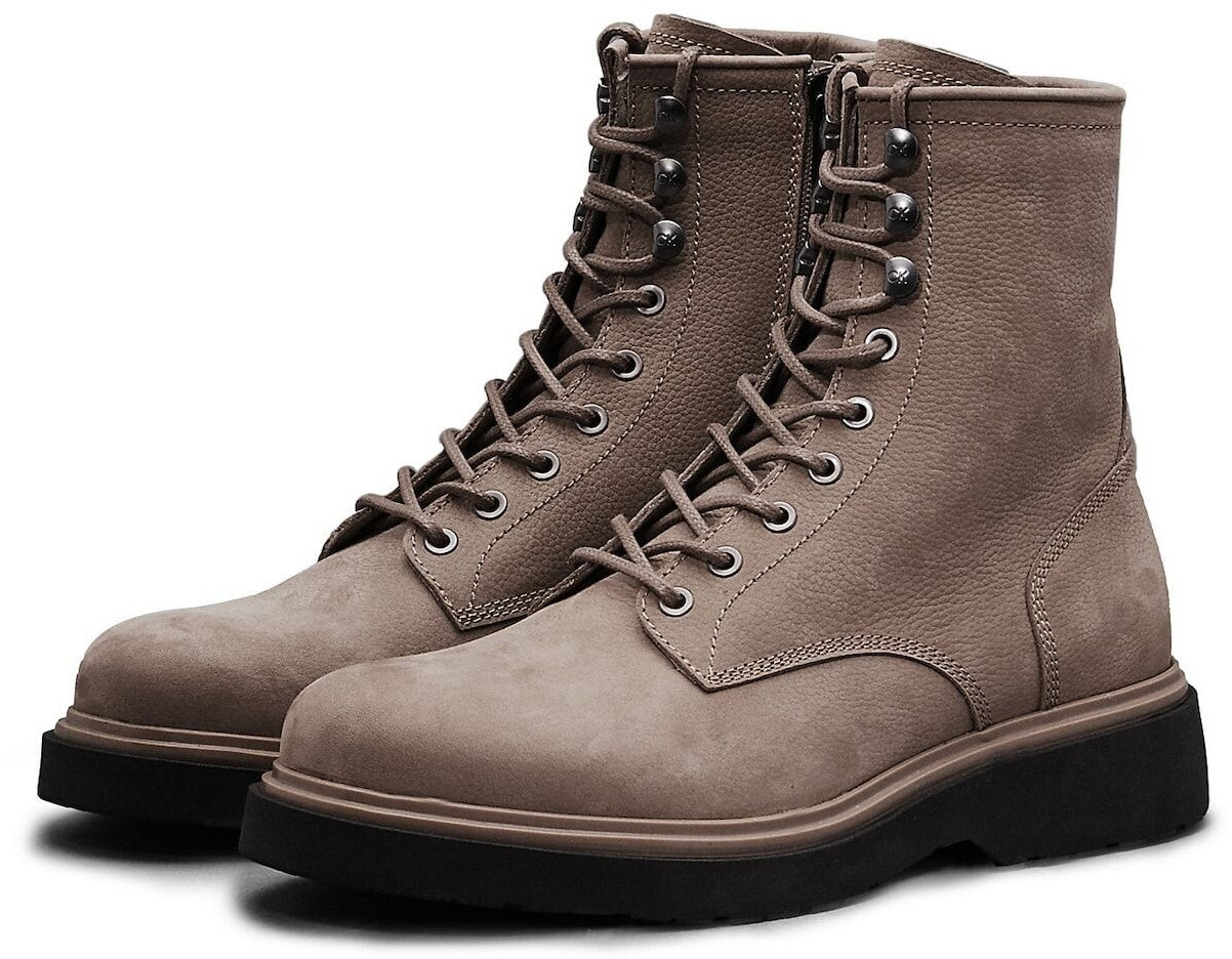 Calvin Klein Suede Boots Lace-up HM0HM01576