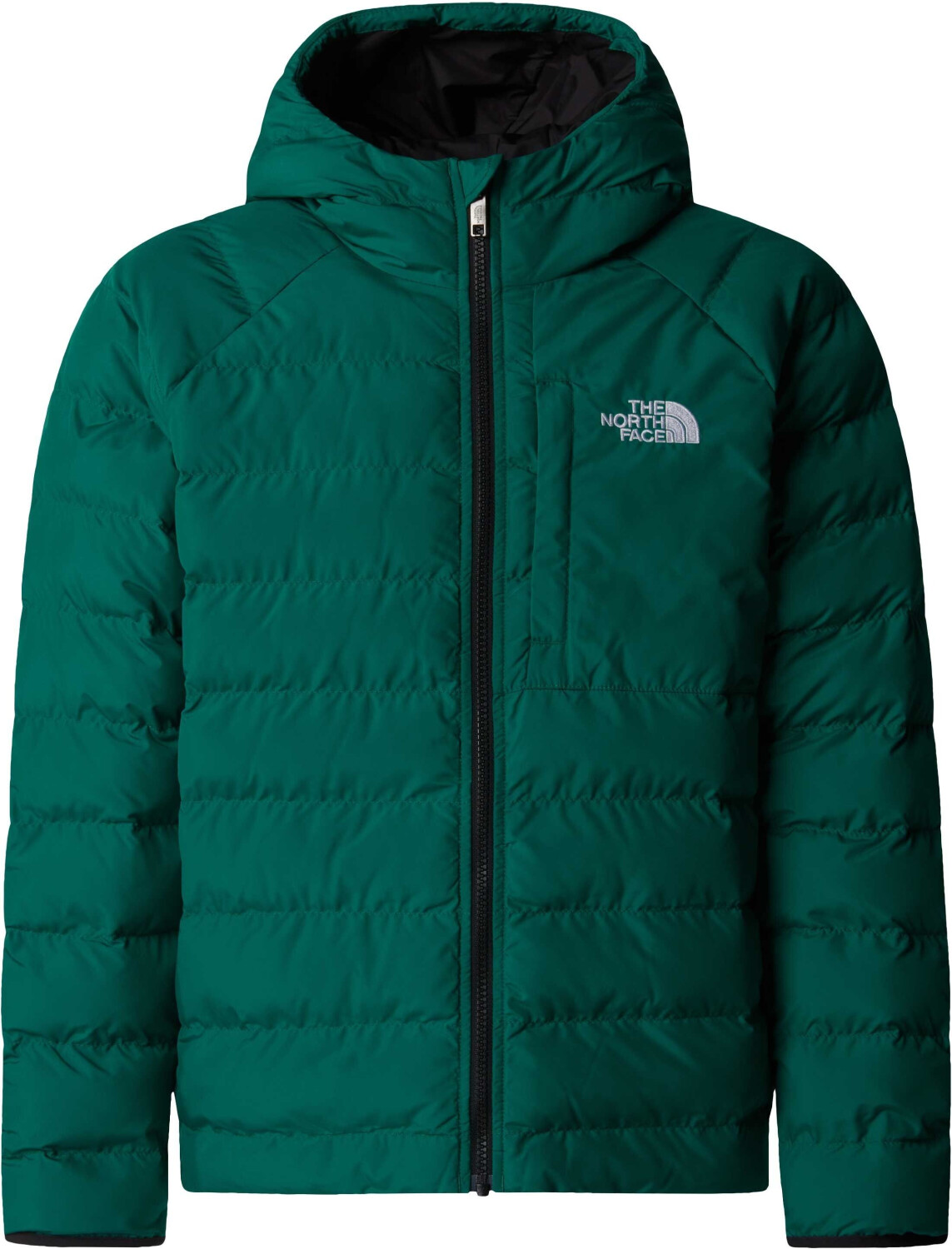 The North Face Boys' Reversible Perrito Hooded Jacket (NF0A88TW) evergreen