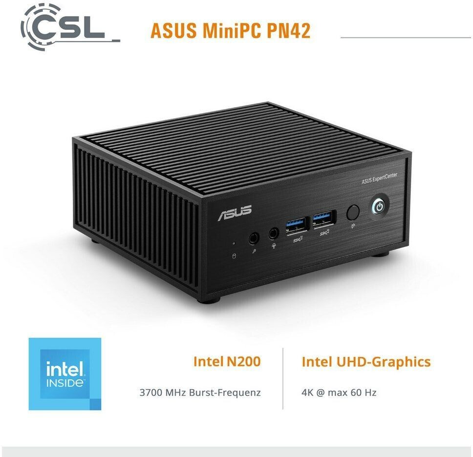 ASUS ExpertCenter PN42 (N200 / Windows 11 Pro / 4TB / 16GB)