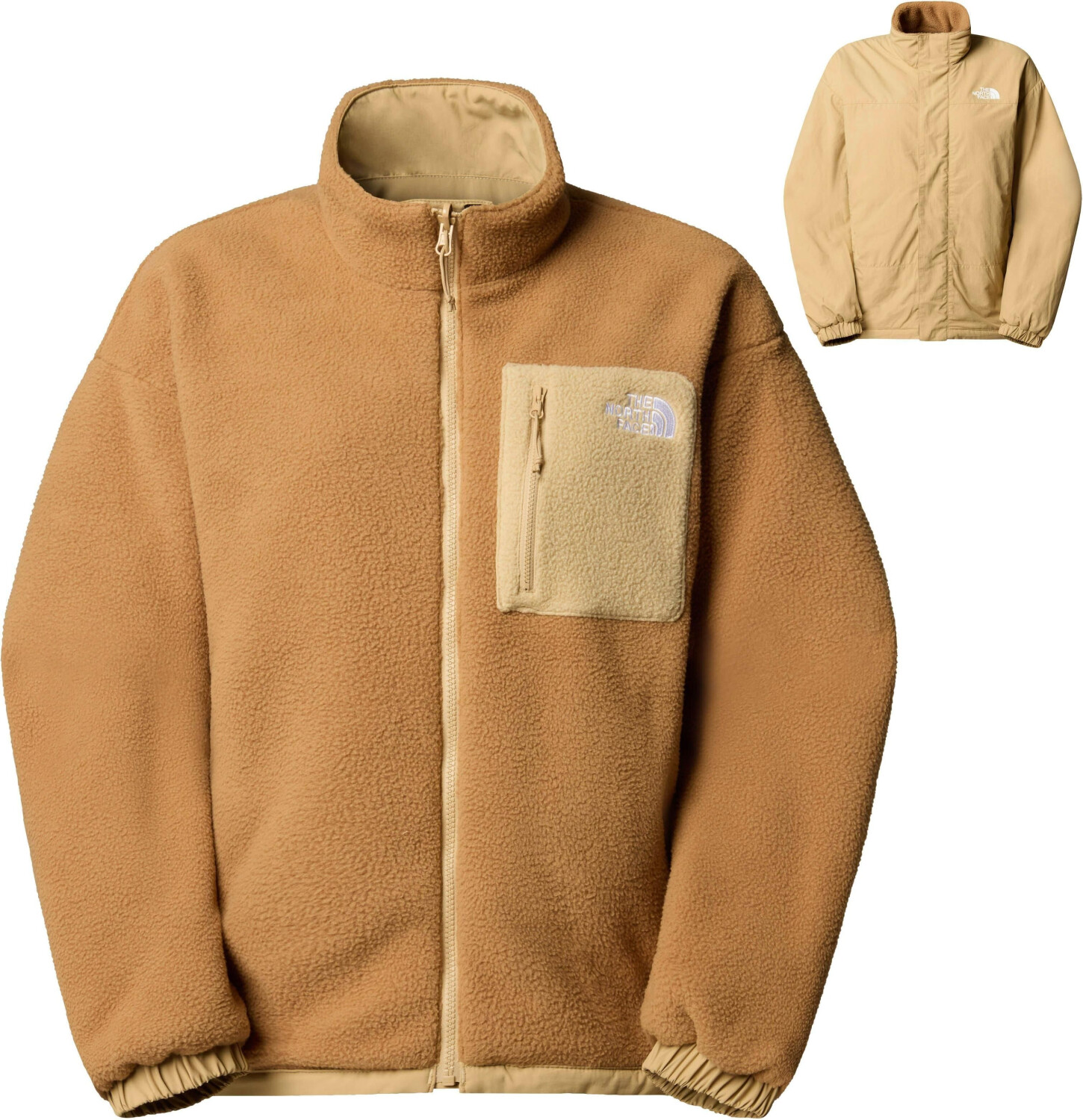 The North Face Yumiori Reversible Fleece Jacket khaki stone/utility brown