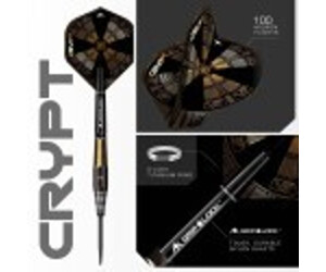 Mission Crypt Darts - Soft Tip - M2 - Black & Gold – Mission
