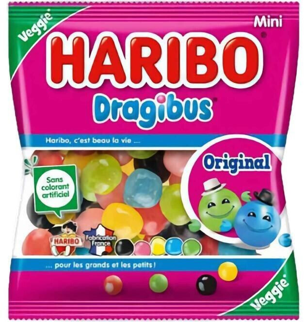 Haribo Dragibus Original Veggie (30x40g)