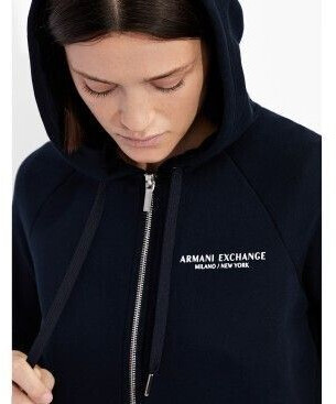 Armani exchange logo sweater store