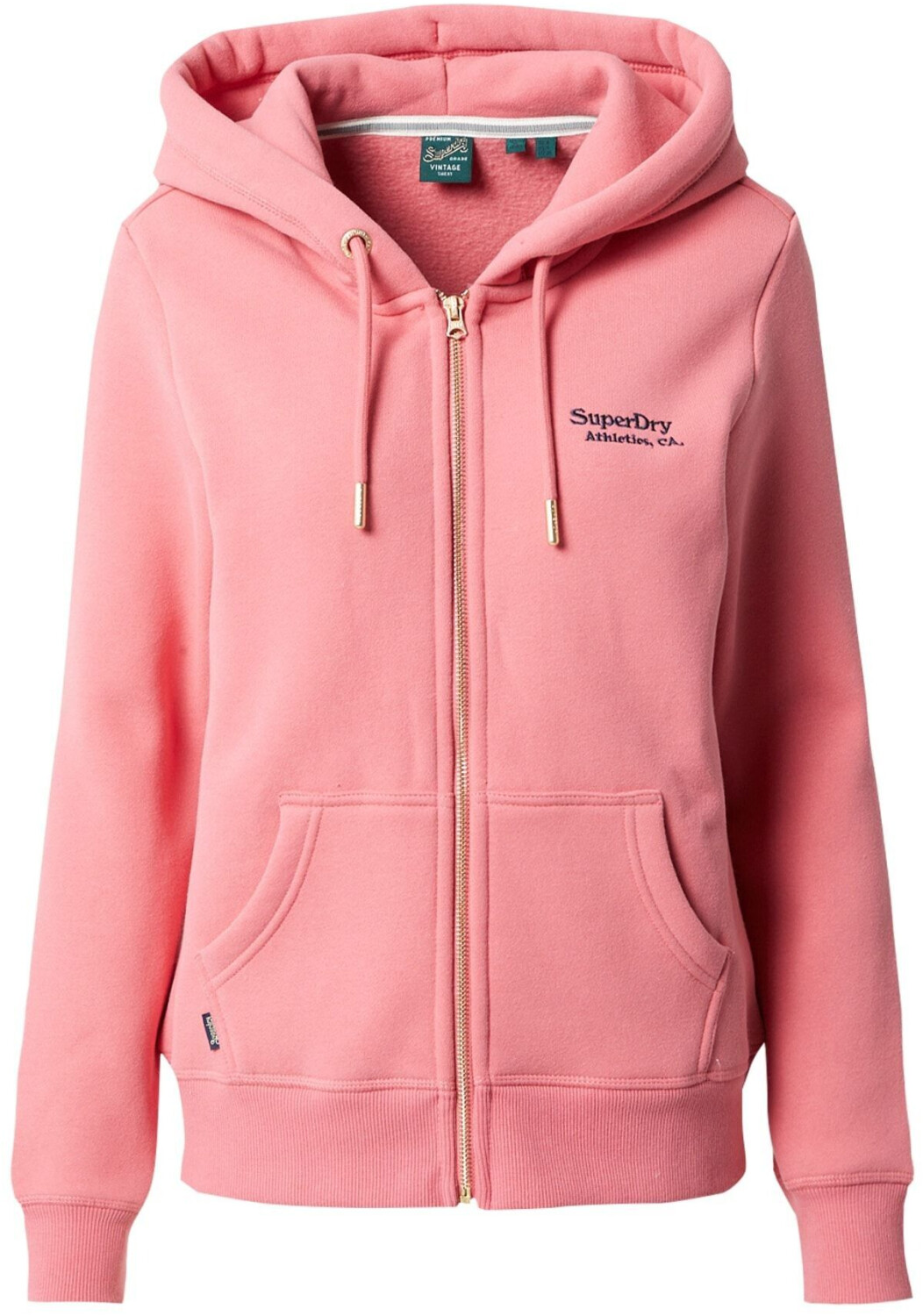 Superdry Essential Logo Full Zip Sweatshirt W2012047A pink desde 43 99 Compara precios en idealo