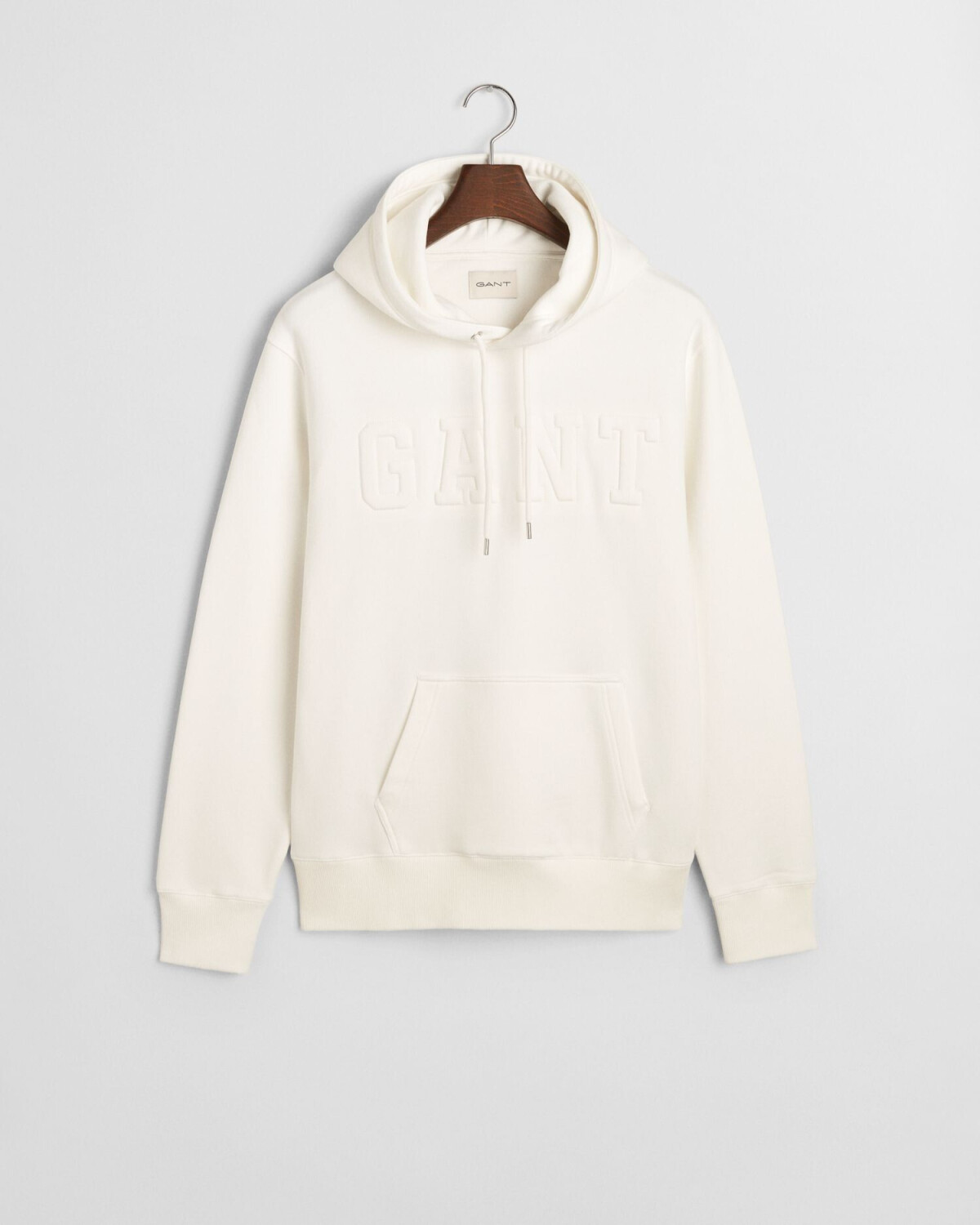 GANT Embossed Hoodie (2015084) offwhite