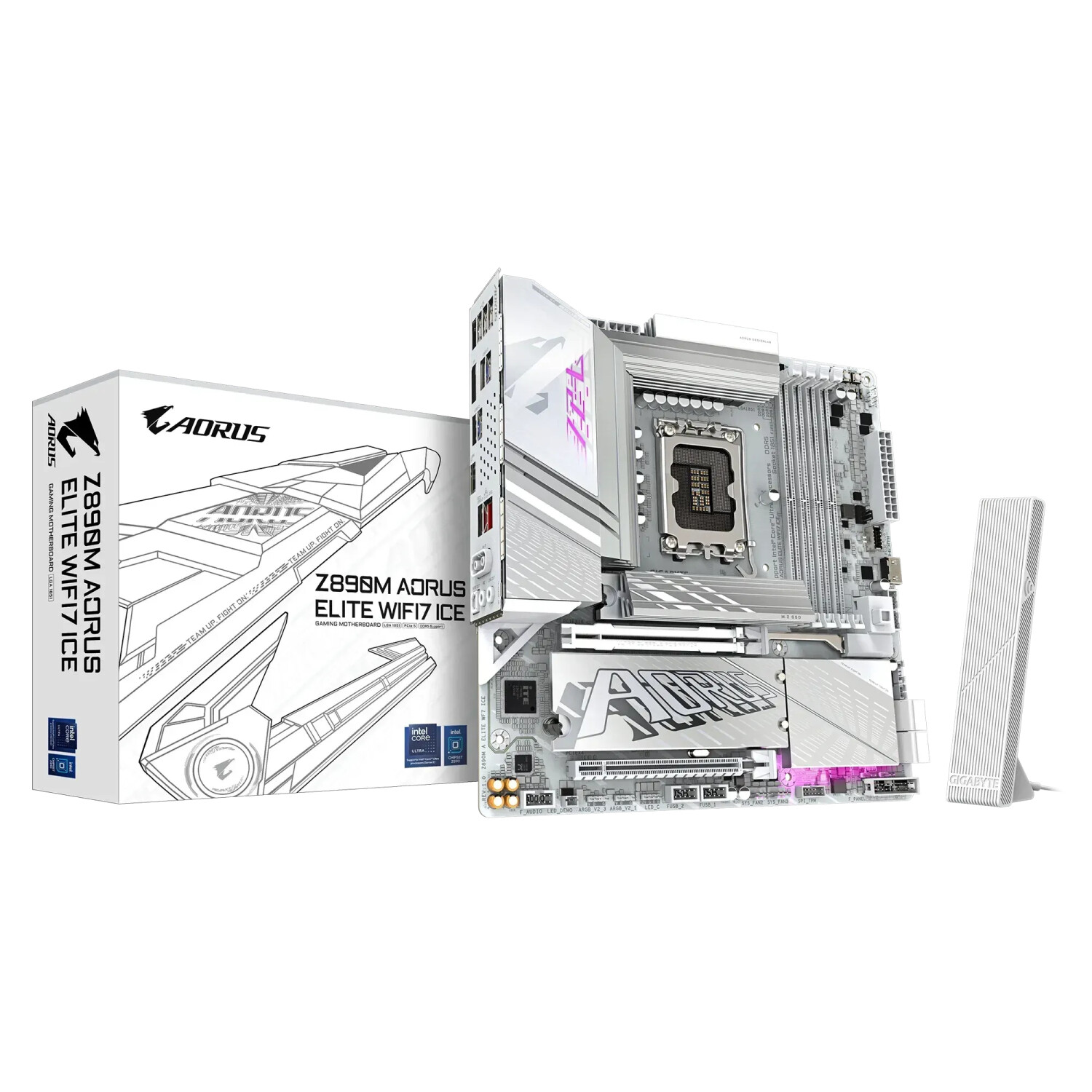 GigaByte Z890M Aorus Elite WiFi7 Ice