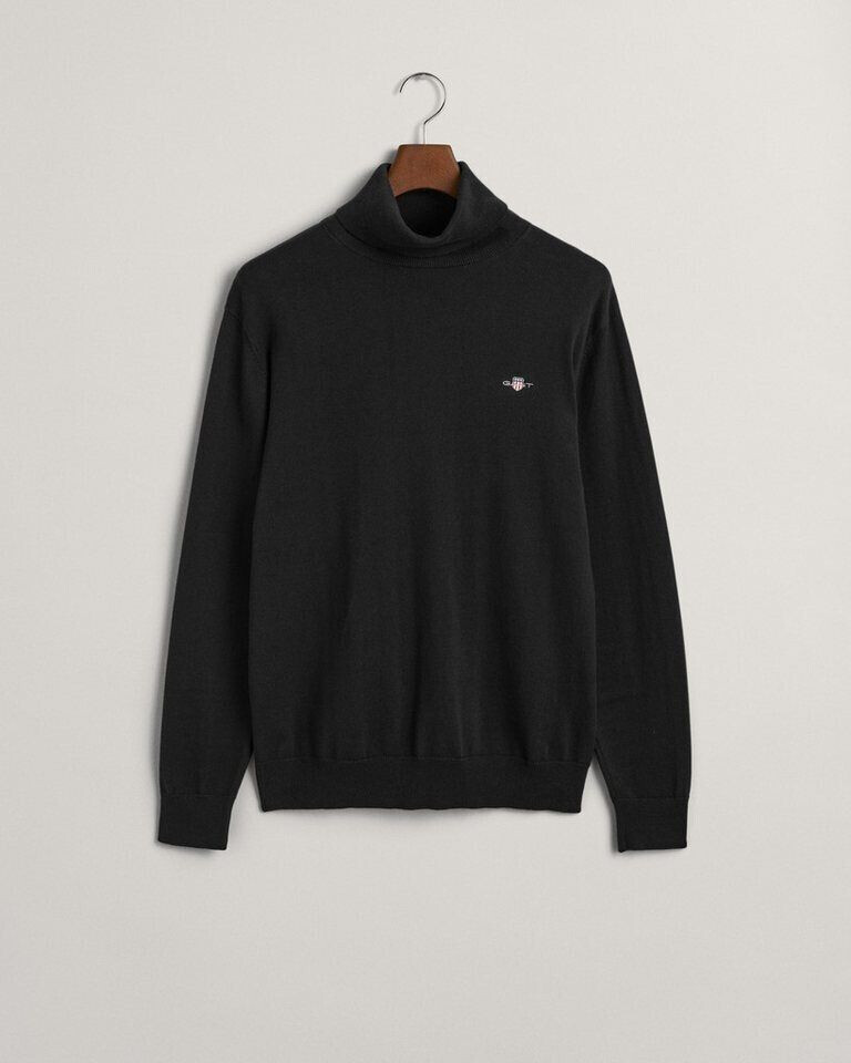 GANT Classic cotton turtleneck sweater (8030563) black