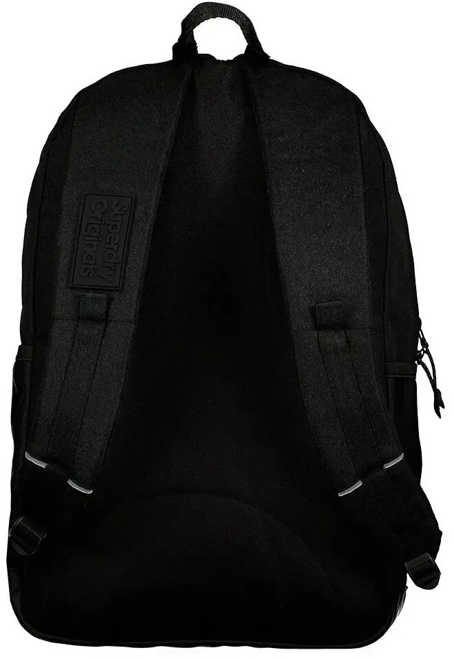 Black backpack superdry deals