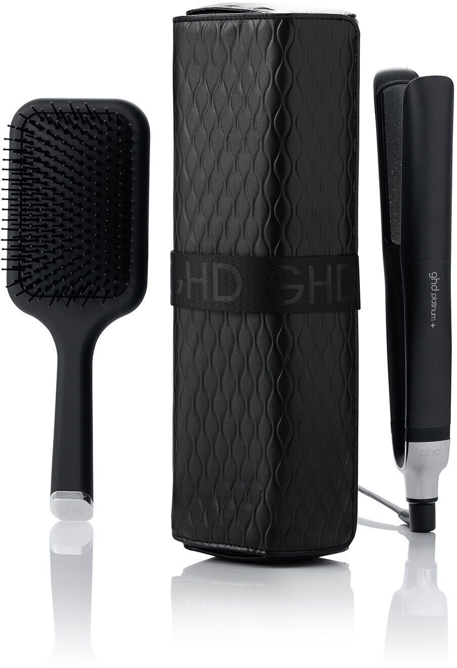 ghd Platinum+ noir avec brosse