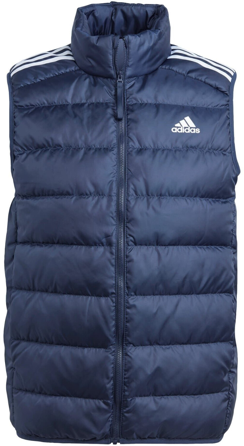 Adidas Essentials Light Down 3 Stripes Vest (IK3210) blue