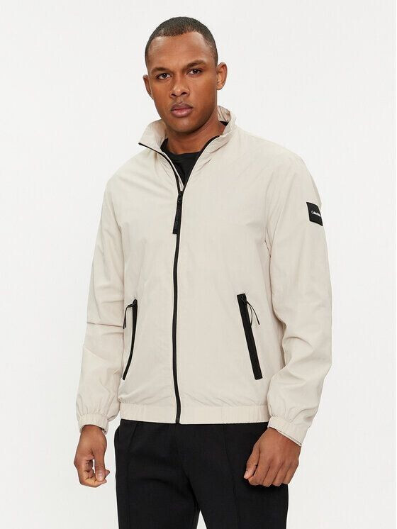 Calvin Klein Recycled Crinkle Nylon Blouson Jacket (K10K111441-ACE)