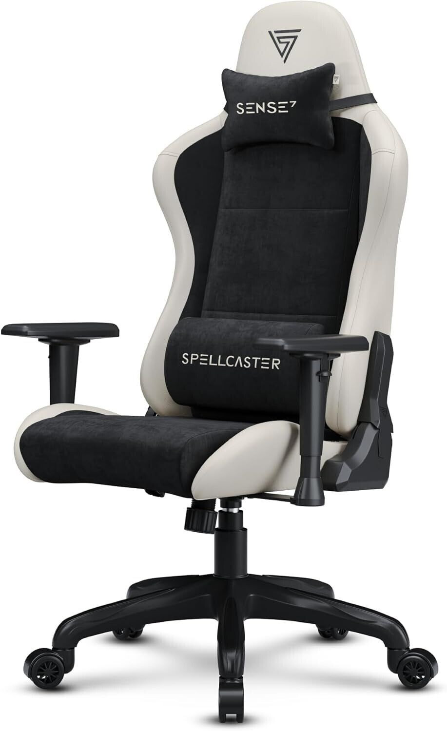 SENSE7 Spellcaster FUKU Eco-Leder & Alcantara Beige/Black