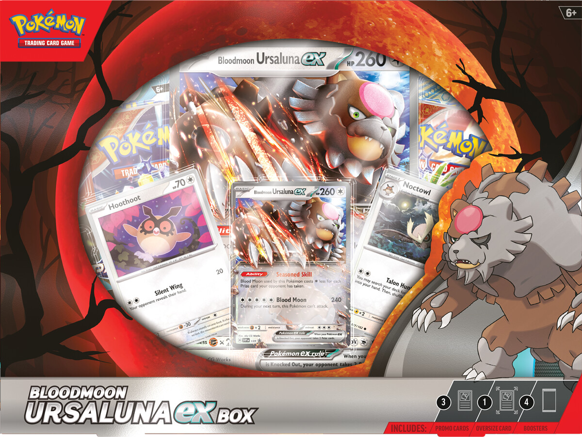 Pokémon Bloodmoon Ursaluna ex Box (EN)