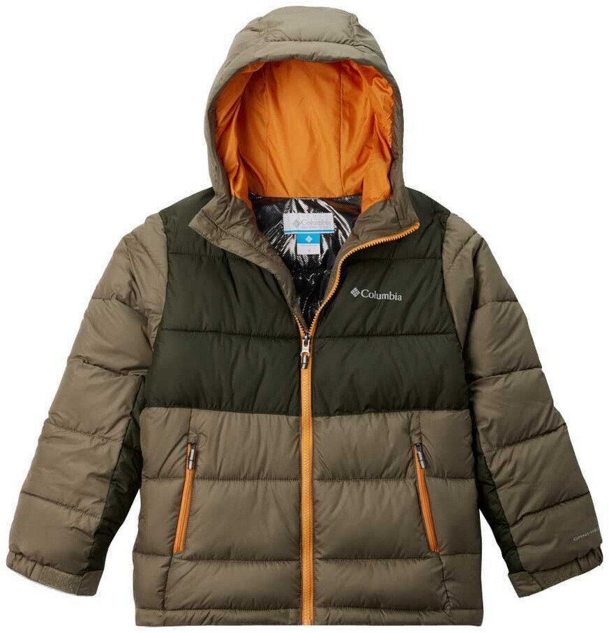 Columbia Pike Lake™ Ii Hooded Jacket Kids stone green/greenscape
