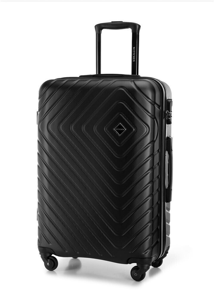 Wittchen Cube Line 4-Wheel-Trolley 67,5 cm (56-3A-752) black