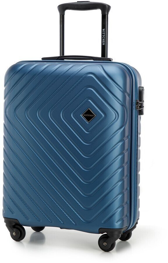 Wittchen Cube Line 4-Wheel-Trolley 55 cm (56-3A-751) dark blue