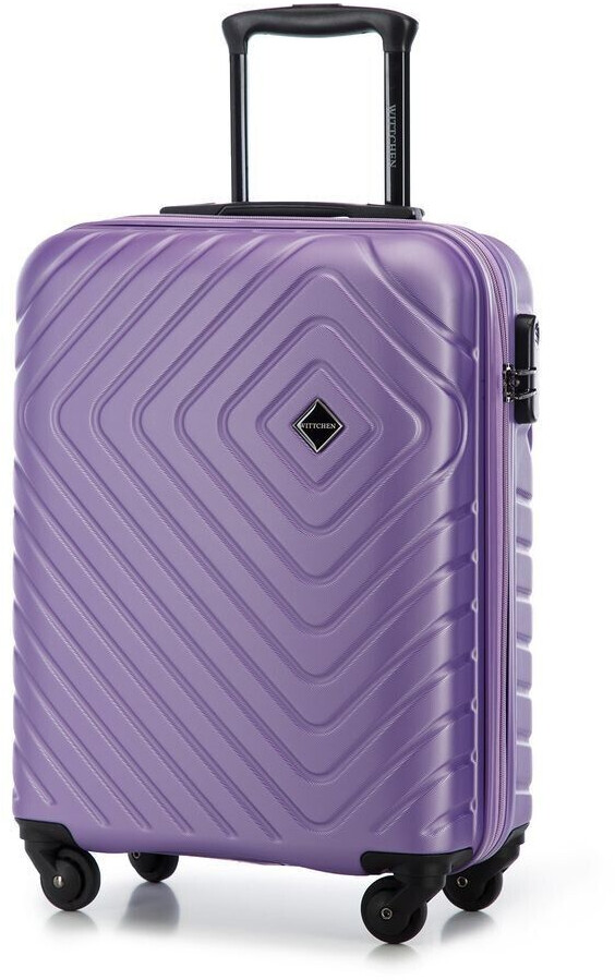 Wittchen Cube Line 4-Wheel-Trolley 55 cm (56-3A-751) purple