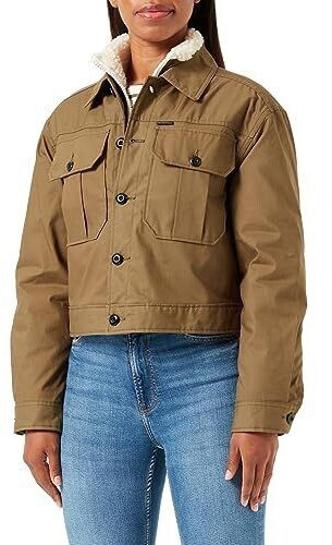 G-Star Cropped Hunter Jacket (D23689) dark olive