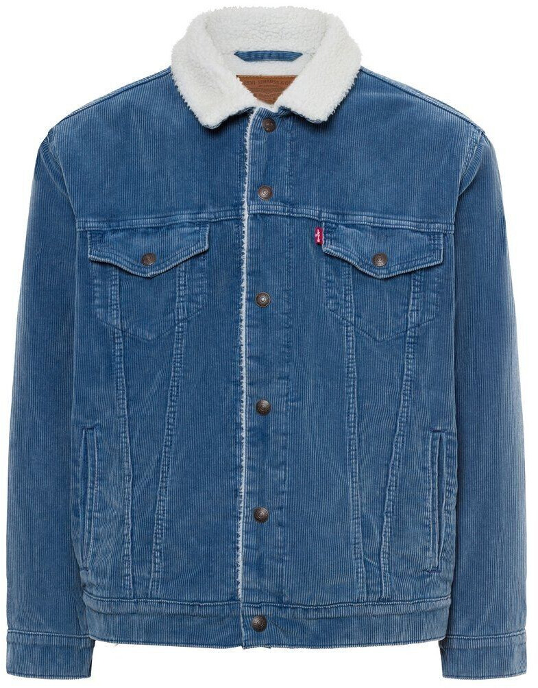Levi's Relaxed Fit Sherpa Trucker Jacket (A5784) blue