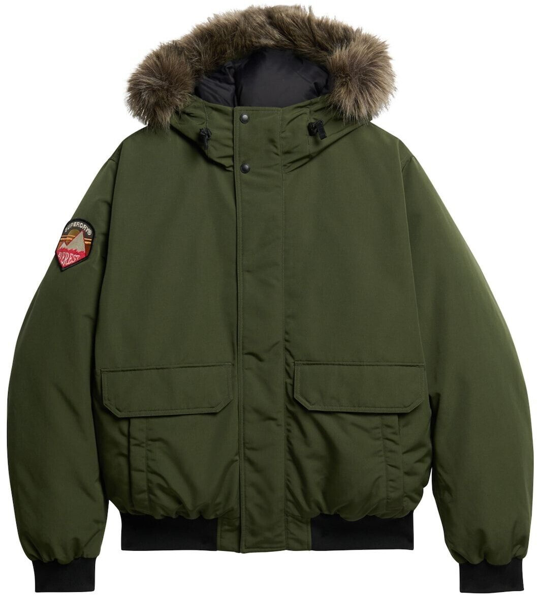 Superdry Everest Faux Fur Bomber Jacket (M5011930A-43E)